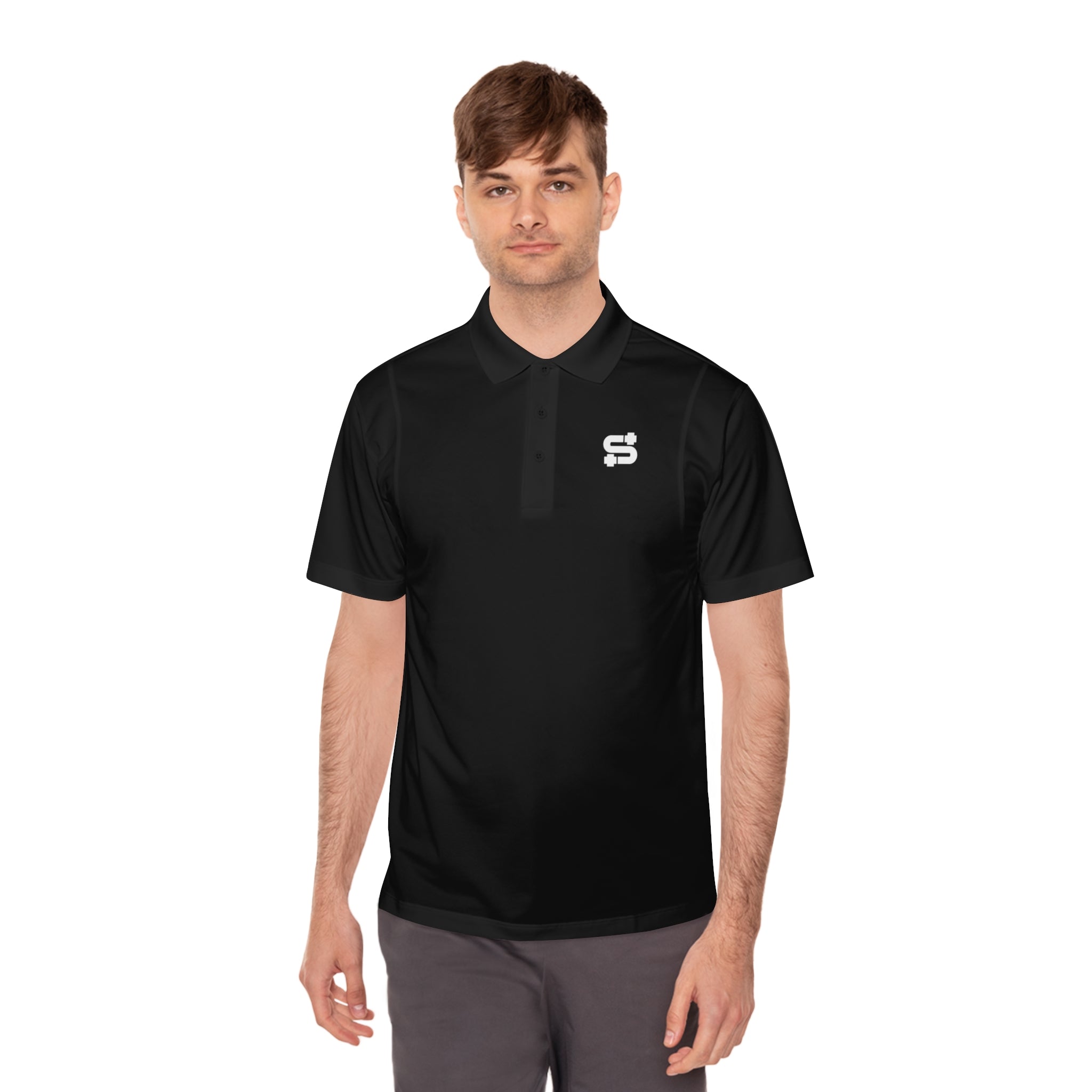 Short Sleeve Polo - Black Backend Developer